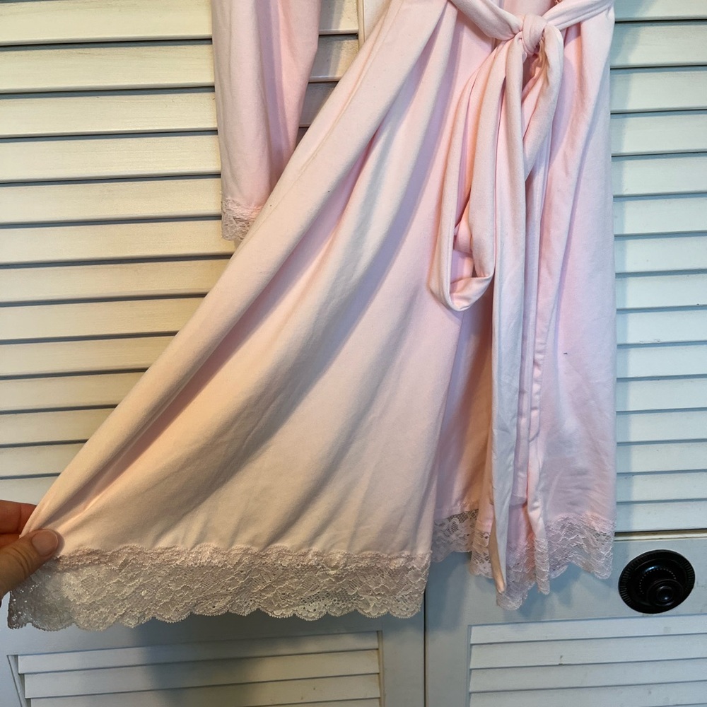 Pink Floral Robe & Nightgown - Picture 12 of 15